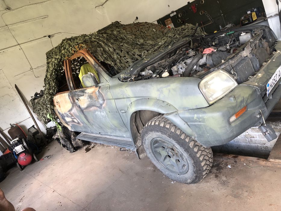 Mitsubishi L200 по запчастинах