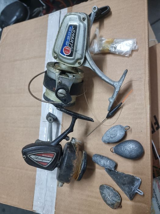 Carrinhos de pesca mais chumbeiras