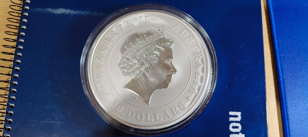 1 kilo moeda de prata 999