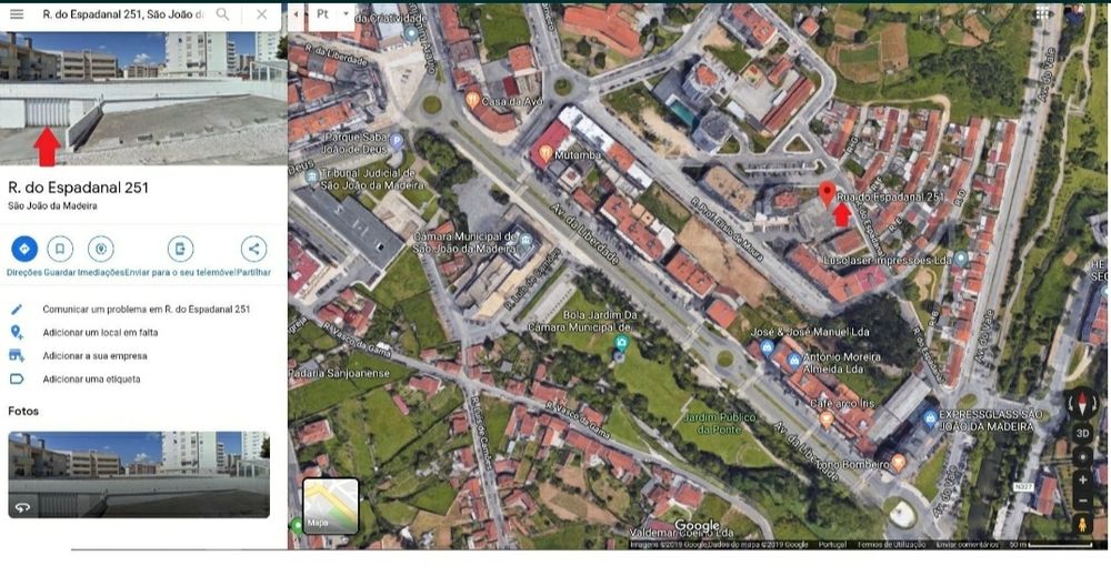 Lugar de garagem em São João da Madeira para arrendamento