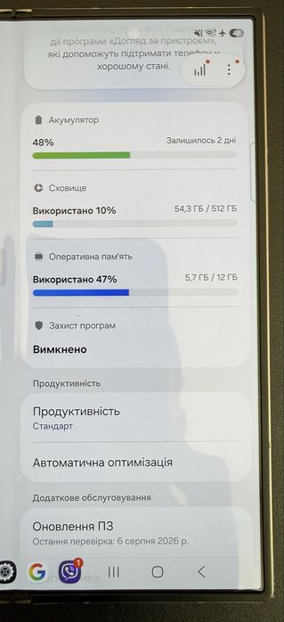 Samsung Galaxy Fold 6 новий Refurbished 12/512Gb
