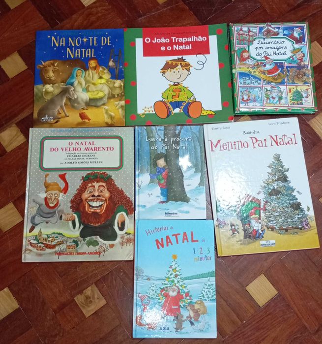 Diversos Livros de Natal - Preços indicados na descrição do Anúncio