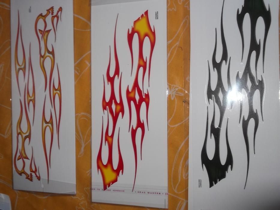 Supreme stickers-tribais