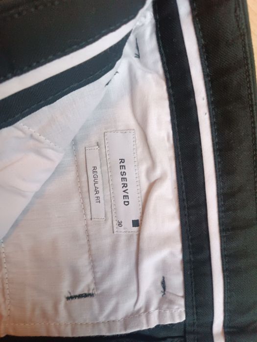 Spodnie męskie czarne Reserved r.30 S/M regular fit