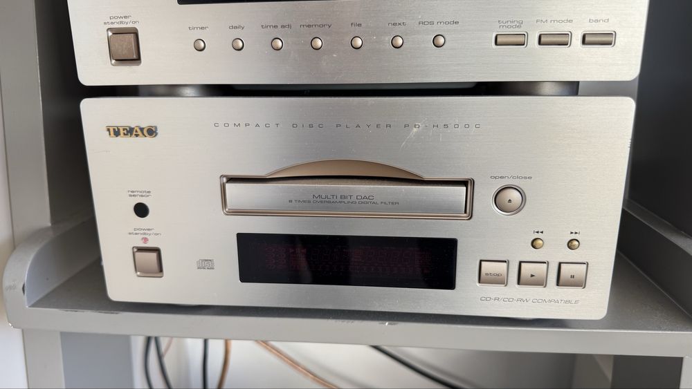 TEAC conjunto Aparelhagem