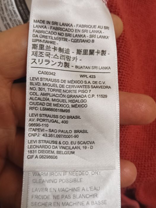 чоловіче худі від бренду Levis, оригінал