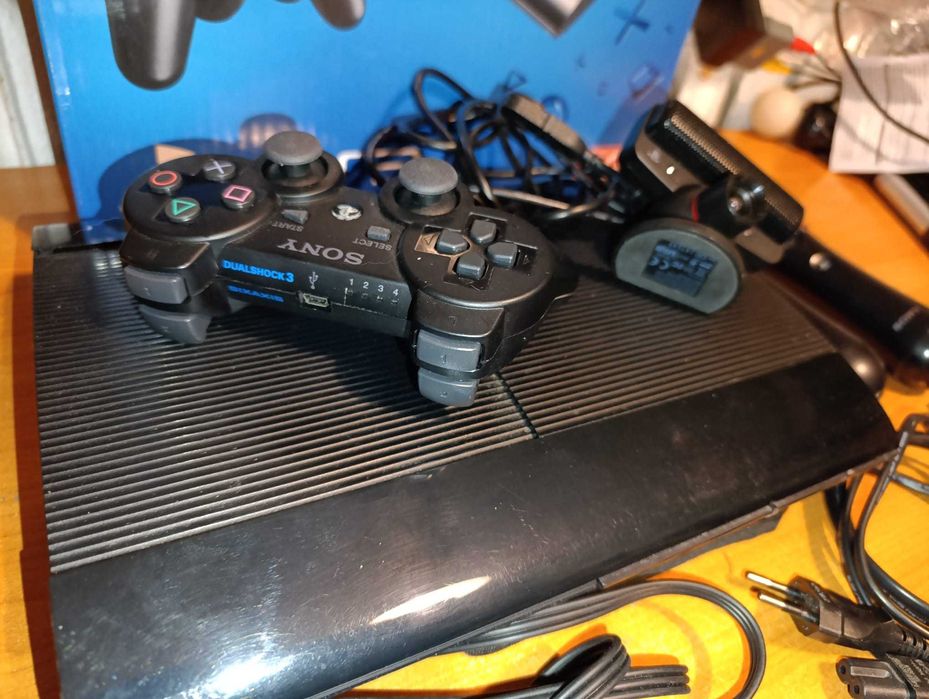 Konsola Ps3 Super slim 12Gb Stan Idealny z kartonem Nr Seryjne Zgodne