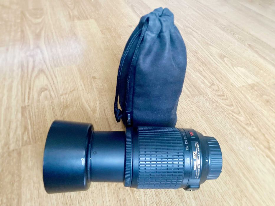 Об’єктив Nikon DX AF-S Zoom-Nikkor 55-200mm 1:4-5.6G ED VR IF SWM