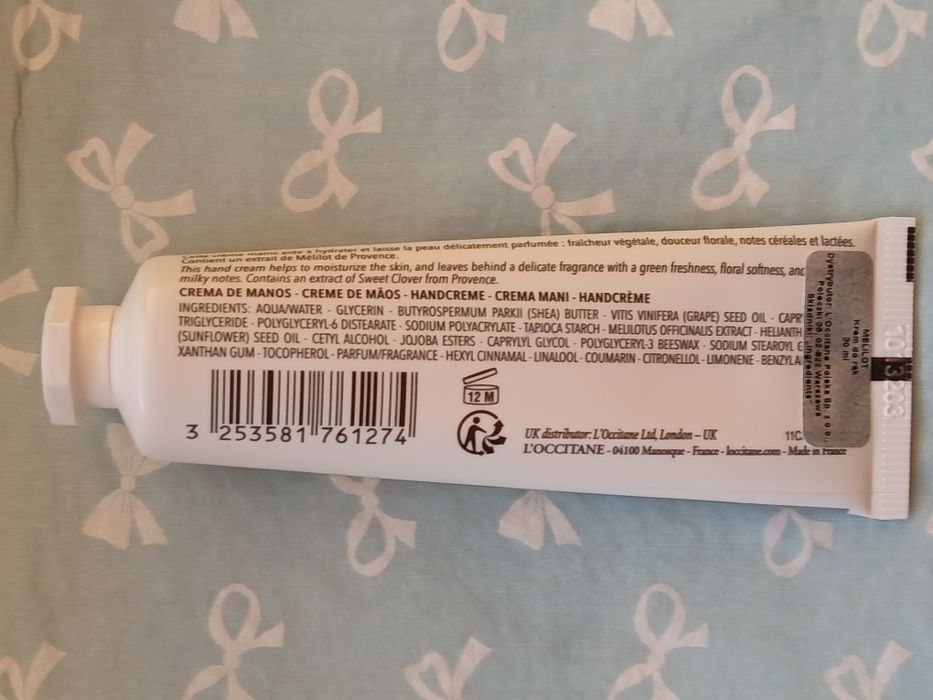 L'occitane krem do rąk Melilot 30ml
