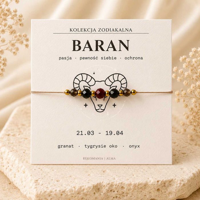 Bransoletka zodiakalna BARAN