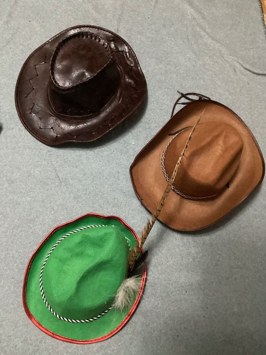 Шляпы карнавальные Пират Олень Ведьма Монстр, Санта Клоун Пингвин