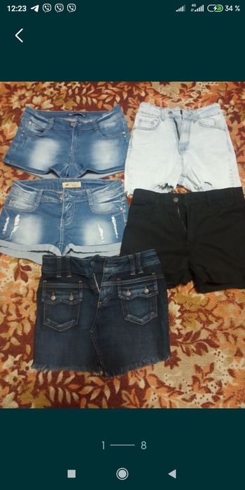 . Шорты джинсовые женские. .