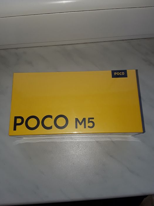 POCO M5 4/64 Czarny gwarancja 24m