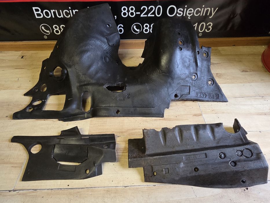 BMW E30 Wygłuszenie Izolacja Dźwiękowa Grodzi Silnika Komplet ŁadyStan