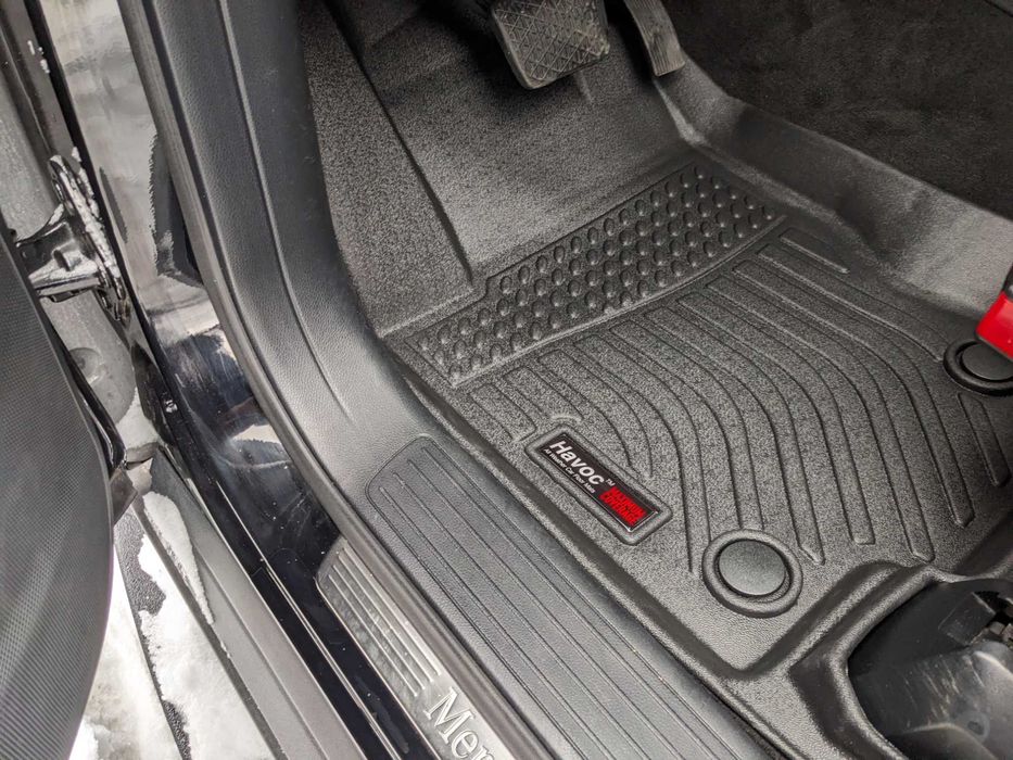 Гумові 3D килимки Mercedes ML GLE GL GLS 166 коврики Мерседес МЛ ЖЛ