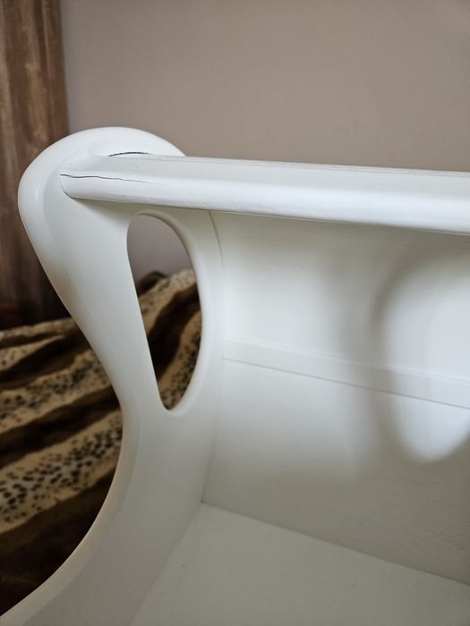 Drewniany wózek dla lalek RETRO i akcesoria