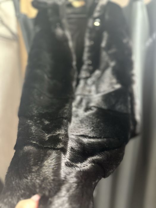 Шуба плюшка плюш  норка норкова преміум люкс Blackglama шубка Ідеал