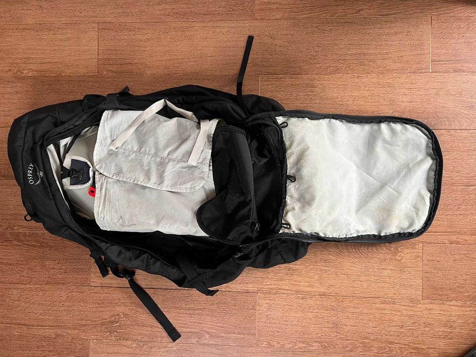 Osprey Farpoint Trek 75L + Fairview 15L