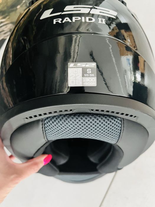 kask na motor rozmiar S