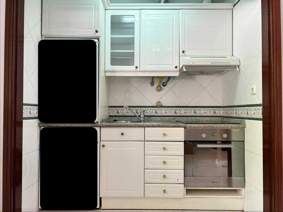 Cozinha/Kitchenette Completa 2,00 m + Placa Vitrocerâmica + Forno + Exaustor