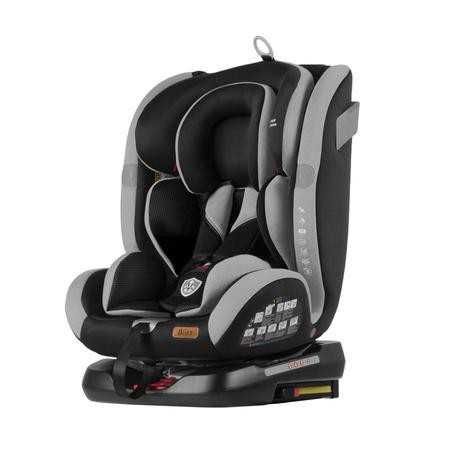 Автокрісло Dark Grey 0+1+2+3 ISOFIX з поворотом