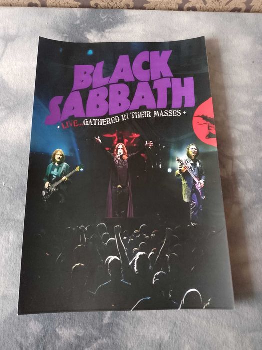 plakat zespołu muzycznego black sabbath