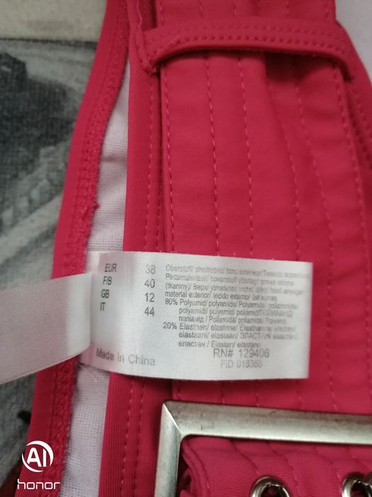 Różowe bikini 38, 75a