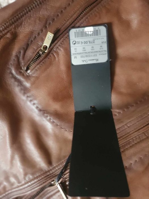 kurtka skóra szpanerska MASSIMO DUTTI NOWA cena okazyjna