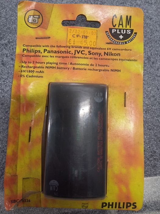 Bataria maquinas de filmar antigas