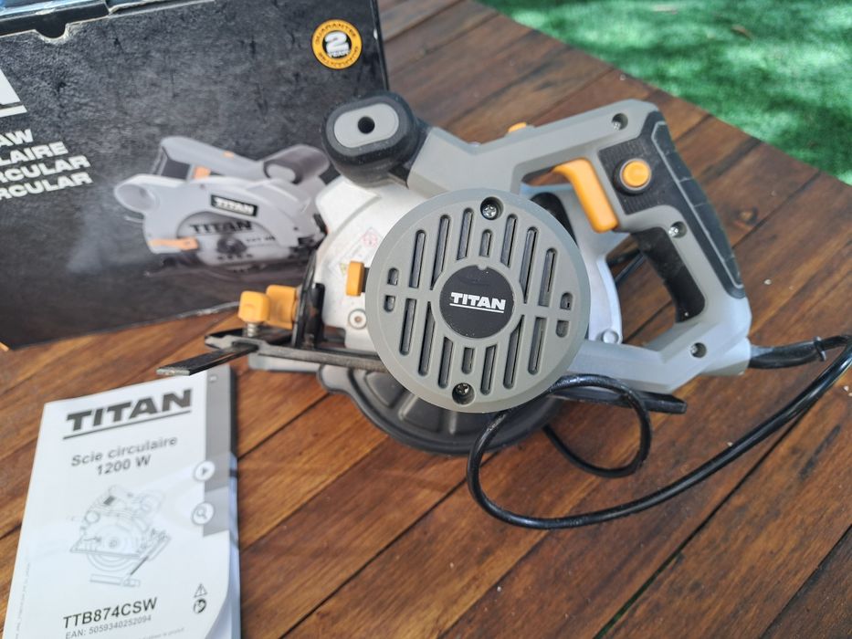 Serra Circular Titan | com GARANTIA até setembro de 2027