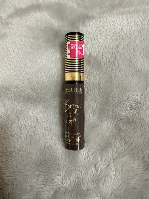 Eveline Brow & Go! Tusz do brwi brązowy