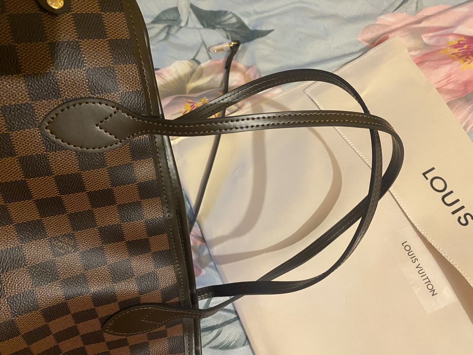 Louis Vuitton Neverfull premium quality skóra naturalna