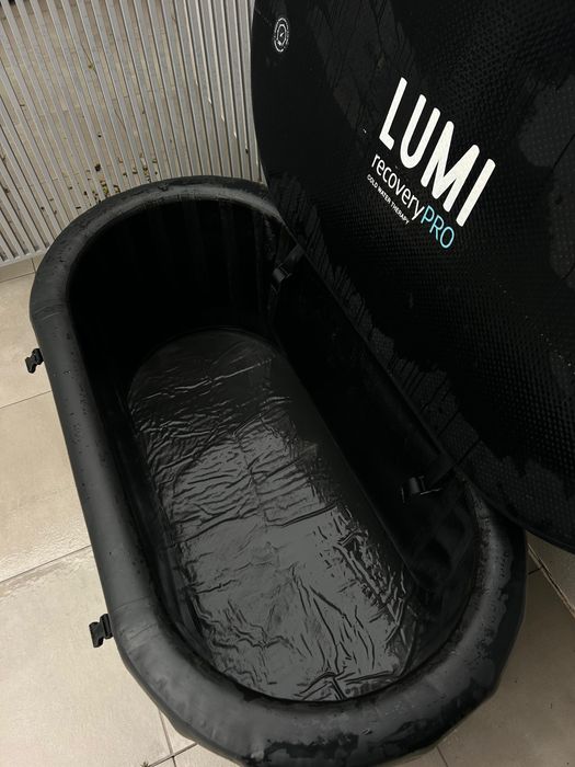 Banheira de Gelo LUMI Recovery PRO + Mini Chiller | Como Nova