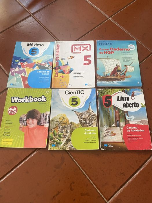 Cadernos atividades 5 e 6 ano