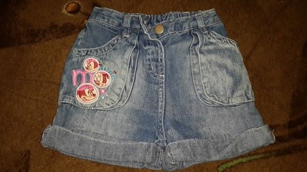 Шорты детские подростковые джинсовые Disney