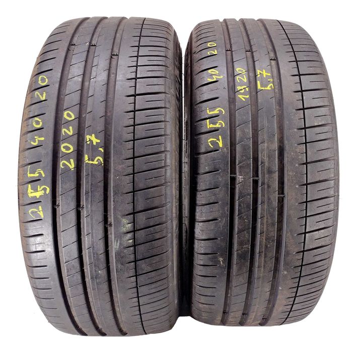 2x 255/40 R20 XL Michelin PS 3 MO opony letnie 5,5 mm / montaż kurier
