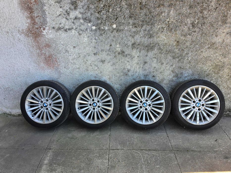 Jantes originais BMW 18" 5x120 com Pneus 225.45.18