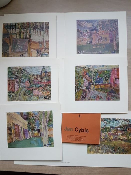Reprodukcje malarskie Jan Cybis wyd. 1964
