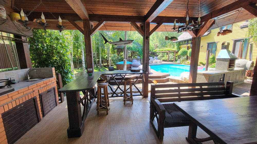 Світло завжди !! Бассейн, чан, баня, река, сапы, каяки,бильярд