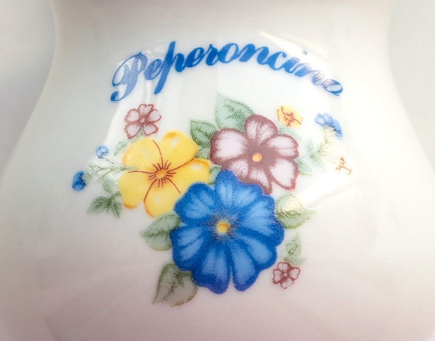 Вінтажна Італійська порцеляна з ручним розписом, спеції