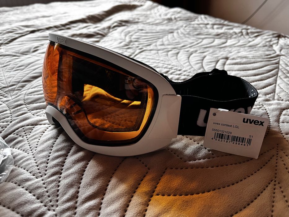 Nowe gogle narciarskie okulary, Uvex Contest LGL
