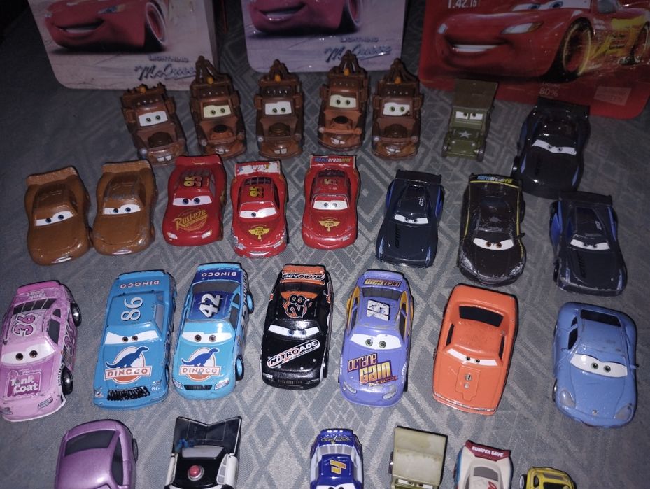 Cars Auta duże metalowe Mattel