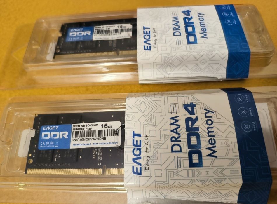 DDR4 Kingston Fury (1x8, 2x16) gb 2666-3200 геймерська пам'ять