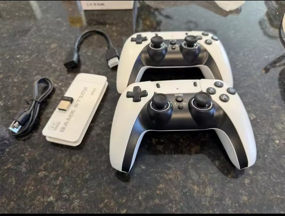 Game Stick 4K 64GB | 40000+ Ігор | 2 Геймпади | HDMI | Retro Console