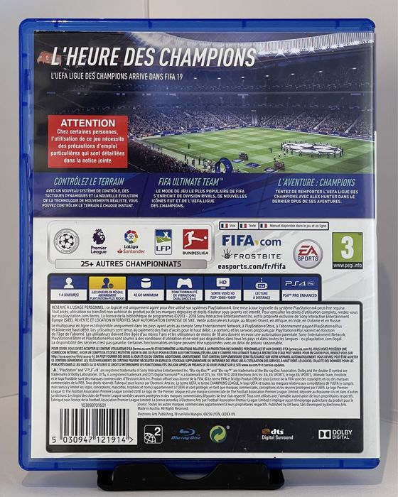 Jogo FIFA 19 || PS4