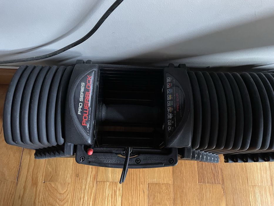 Powerblock Pro EXP 41 kg – Novo, sem uso