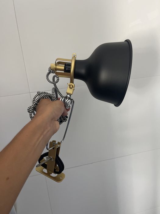 Candeeiros pretos Ranarp IKEA