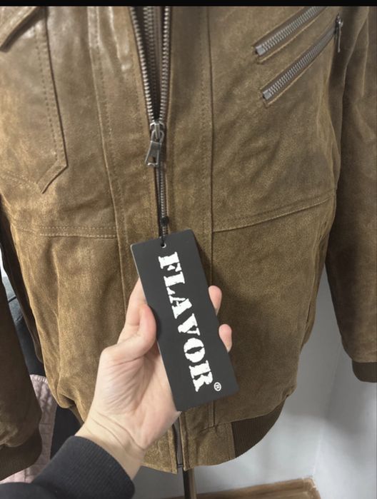 Kurtka męska ze skory XL nowa z metka