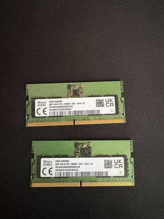 оперативна память ddr5 sodimm 16gb 5600