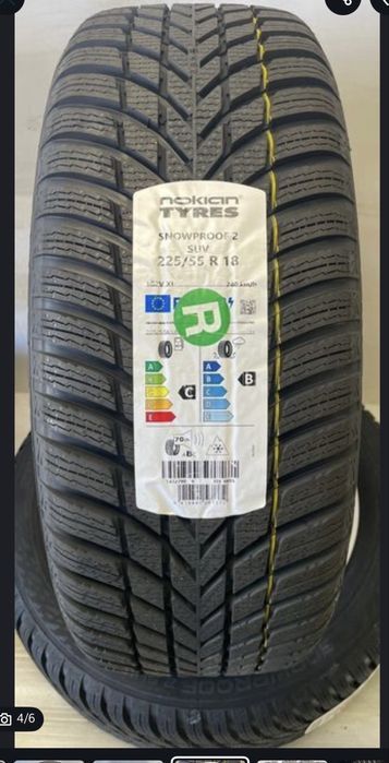 Volvo Ex30 Koła Alu 225/55r18 Nokian zima 5x108 Oryginał